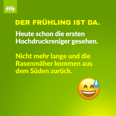 Der Frühling ist da!