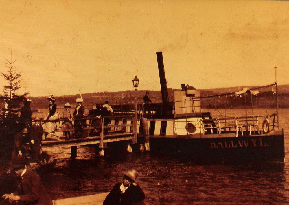 Dampfschiff "HALLWYL" I